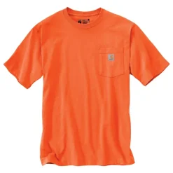 Workwear SS Pocket Tee Brite Orange